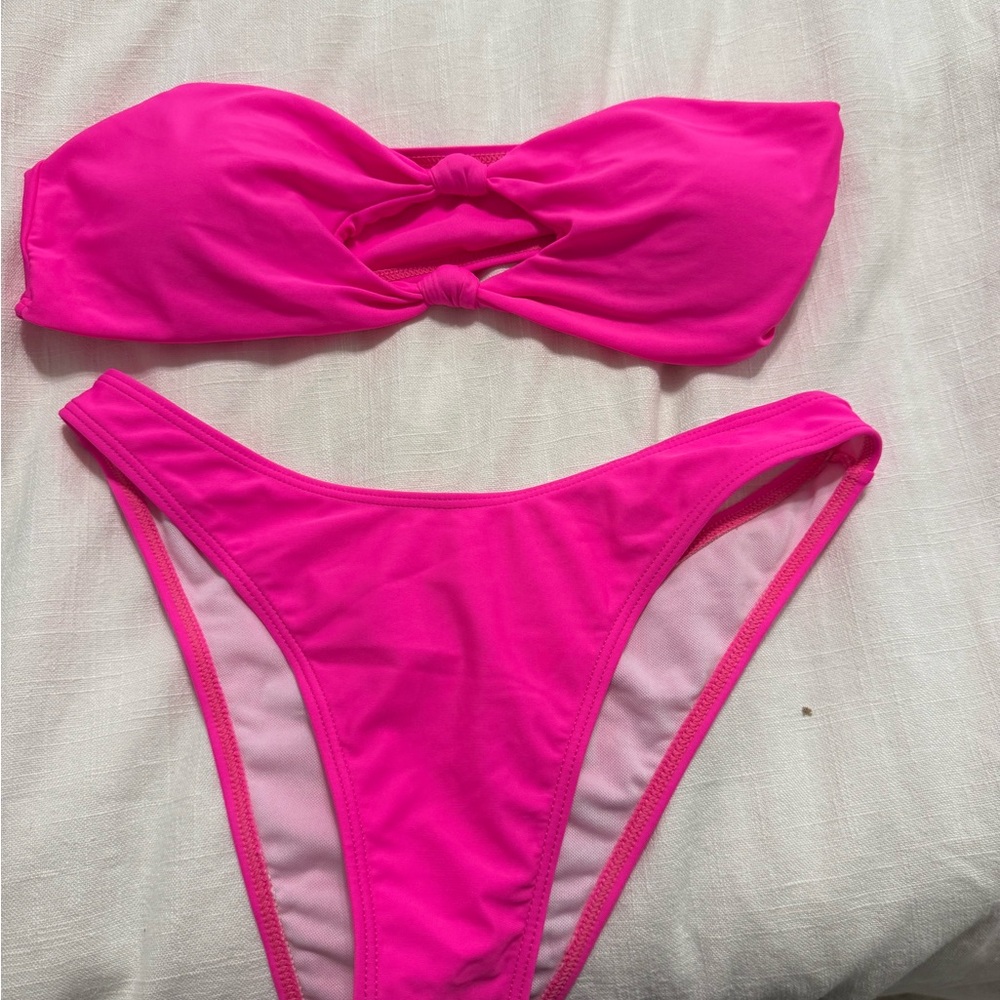 Vibrant Pink Bikini Set